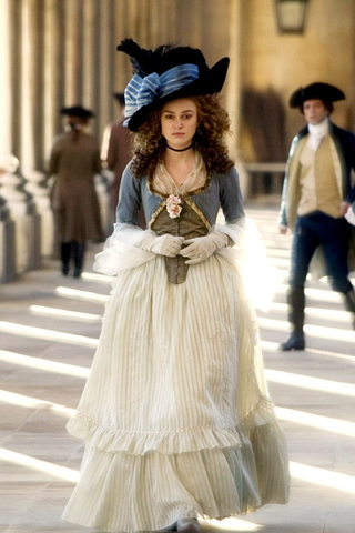 Illustration for article titled Is Keira Knightley addicted to period costumes?